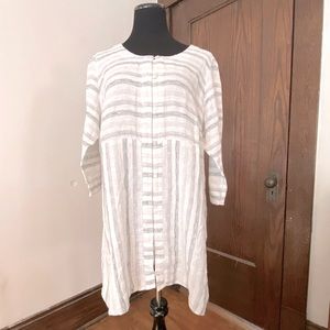 J. Jill PUREJILL Cotton Linen Blend Top